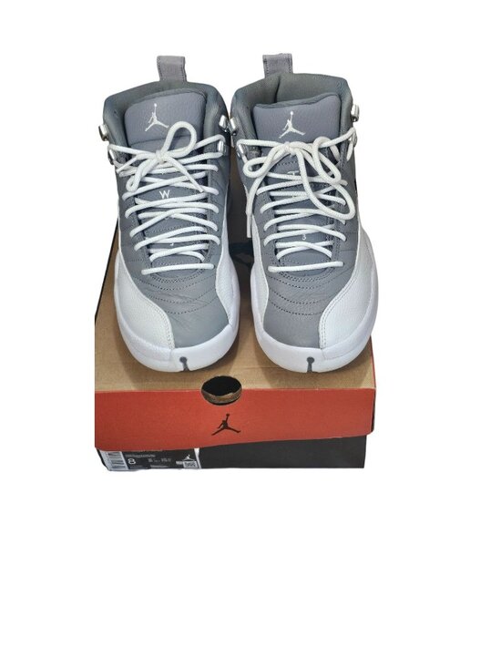 Nike Air Jordan 12 Retro, Men\'s US 8, EU 41 UK 7 Stealth/White-Cool Grey